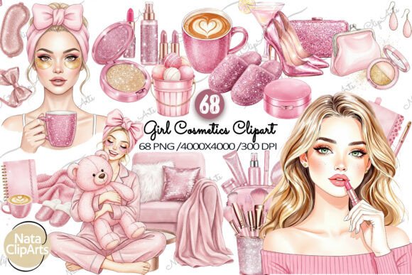 Download Girl Cosmetics Clipart - Cosmetics Collection