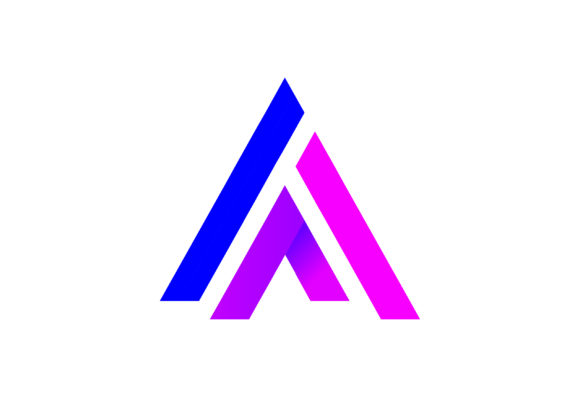 Download A Letter Logo Icon Colorful Design - Colorful Collection