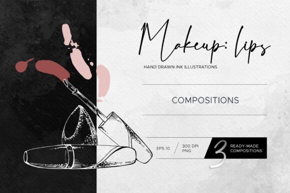 Download Lips Makeup &amp; Cosmetics. Compostions - Cosmetics Collection